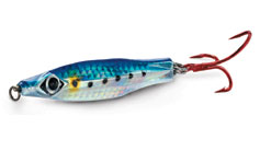 Gyro jig
Da Shimano, Gyro Jig 
Rivoluzionario jig "rotante". Williamson propone un'esca con caratteristiche e potenzialità senza precedenti. Incredibile distanza di lancio ed un'azione unica "Wounded Minnow" sono il suo punto di forza. Quest'esca può essere recuperata costantemente, sottoposta a potenti Jerk, trainata o semplicemente "pompata" e sarà sempre effi cace... con tutti i pesci del pianeta.

- Una girella a sfera è inserita nel corpo dell'esca per evitare torsioni al filo.
- La sagoma asimmetrica garantisce una risalita angolata e discontinua, attraverso la colonna d'acqua
- Può essere recuperata in modalità costante, ma effettuando Jerk sostenuti si ottiene l'effetto "Wounded bait" pesce ferito.
- La finitura olografica fa di questa serie la miglior scelta per insidiare i predatori
Parole chiave: giri jig shimano Williamson Jerk Wounded Minnow