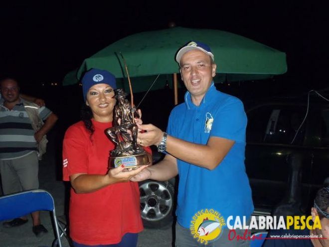 Aida Morabito trofeo calabria pesca